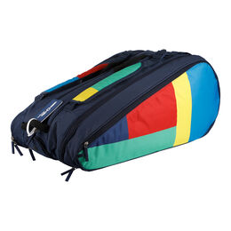 Tenisové Tašky Tennis-Point Premium Colourblock Racketbag 12R